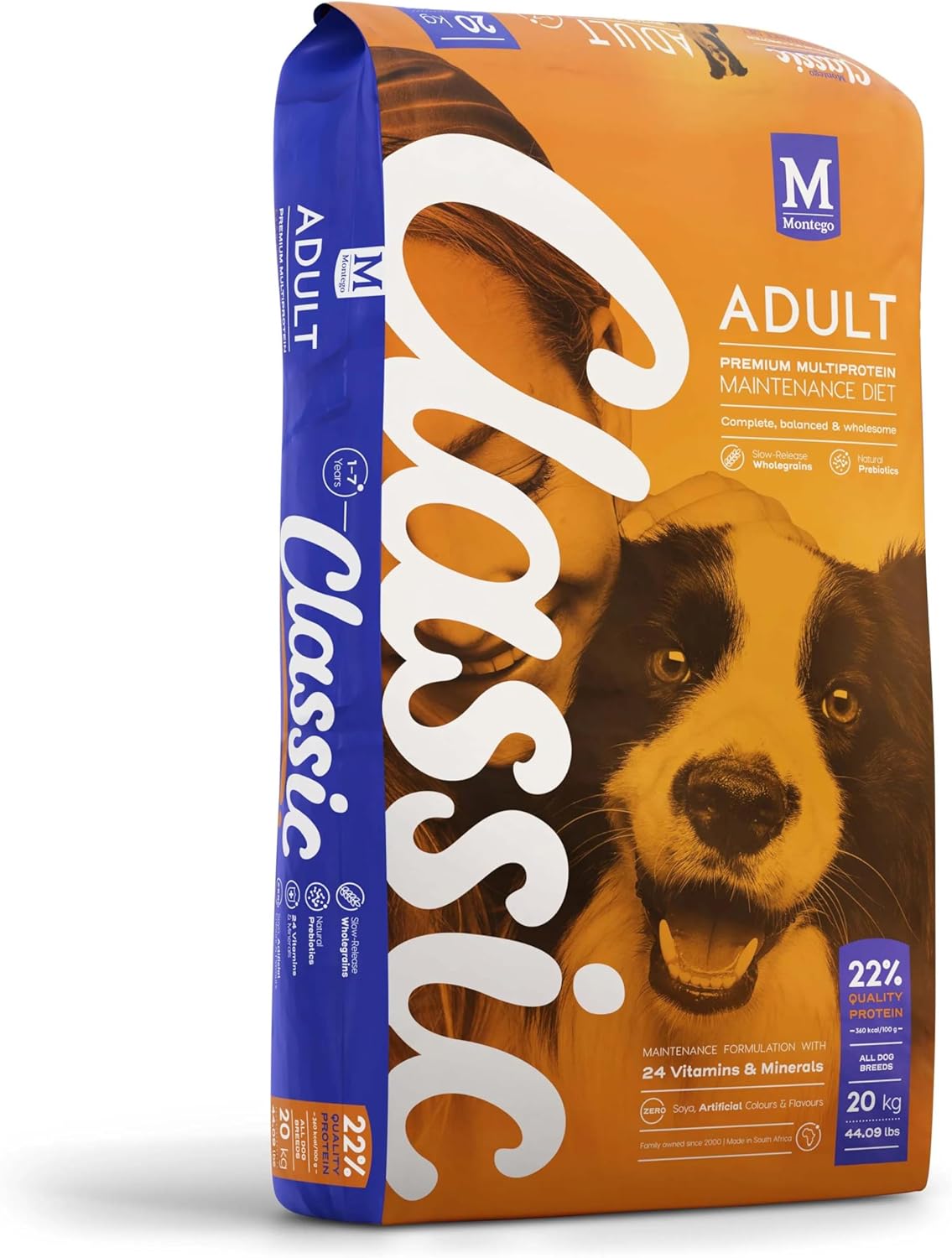 Montego Classic Adult Dog Food 20KG